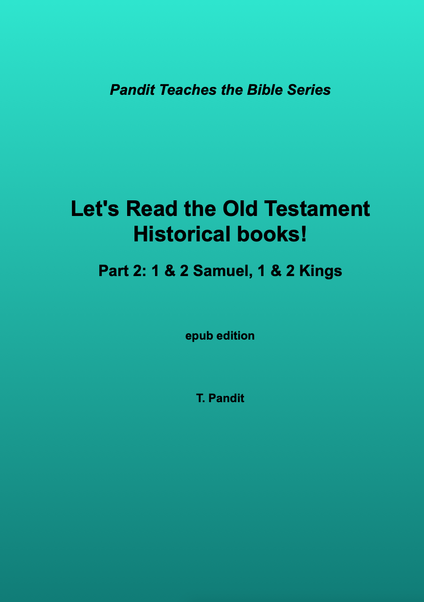 The OT Hist Books (epub) part 2 (1&2 Samuel, 1&2 Kings)